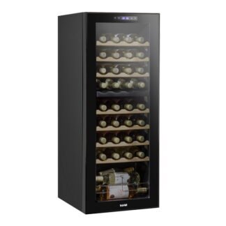 Sealey Baridi 36 Bottle Dual Zone Wine Fridge & Cooler (5056514600262) DH91