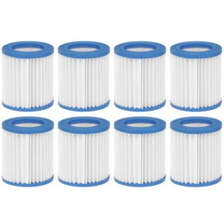 Sealey Dellonda Swimming Pool Filter Cartridge - Pack of 8 (5056514604352) DL122