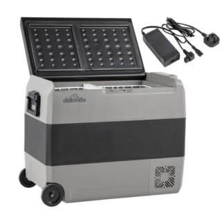 Sealey Dellonda Portable Fridge Freezer/Cool Box with LED Display & AC/DC 230V Adaptor 60L (5056514604963) DL133