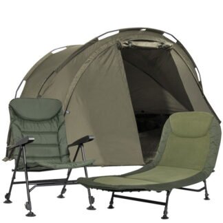 Sealey Dellonda Two- Person Bivvy Tent, Reclining Chair & Bedchair Set (5056514605014) DL143