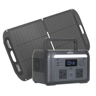 Sealey Dellonda Portable Power Station 600W & ETFE Foldable Solar Panel 110W (5054630652714) DL179