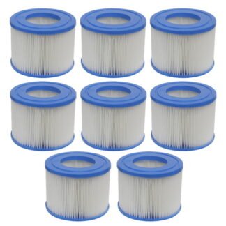 Sealey Dellonda Hot Tub/Spa Filter Cartridge - Pack of 8 (5054630039133) DL81
