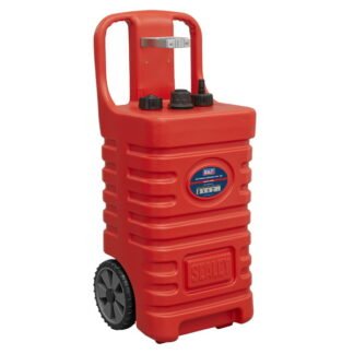 Sealey Mobile Dispensing Tank 55L - Red (5054511453874) DT55R