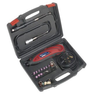 Sealey Multipurpose Rotary Tool & Engraver Kit 230V 40pc (5024209812320) E540