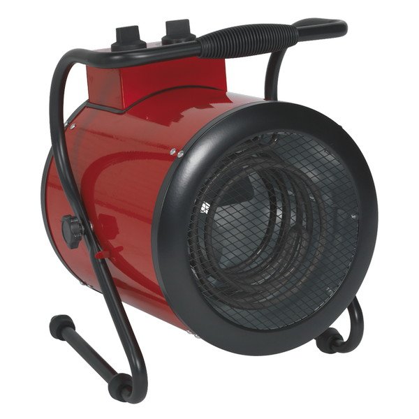 Sealey Industrial Fan Heater with 2 Heat Settings 3kW (5054630318887) EH3001