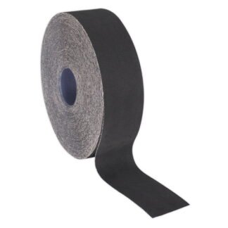 Sealey Emery Roll 40Grit 50mm x 50m - Blue Twill (5054511046434) ER505040