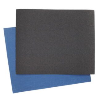 Sealey Emery Sheet 60Grit 230 x 280mm, Blue Twill - Pack of 25 (5054511046663) ES232860