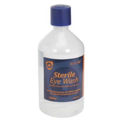 Sealey Eye/Wound Wash Solution 500ml (5051747893337) EWS50