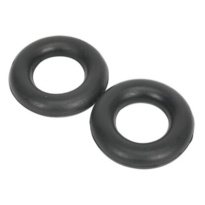 Sealey Exhaust Mounting Rubbers L59 x W59 x D13.5 - Pack of 2 (5051747855885) EX04