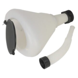 Sealey Funnel with Closing Lid 240mm (5051747522831) F99240