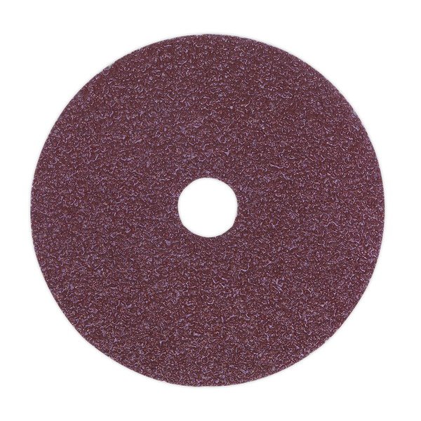 Sealey 100mm Sanding Disc 50Grit - Pack of 25 (5054511047004) FBD10050