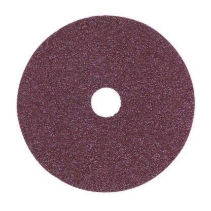 Sealey 115mm Sanding Disc 36Grit - Pack of 25 (5054511047042) FBD11536