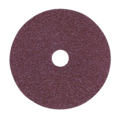 Sealey 115mm Sanding Disc 50Grit - Pack of 25 (5054511047035) FBD11550