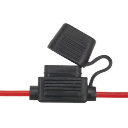 Sealey Splashproof Standard Blade Fuse Holder 20A - Pack of 10 (5054511057027) FHSP20