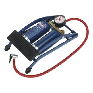 Sealey Twin Barrel Foot Pump (5024209603201) FP2