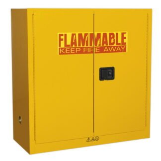 Sealey Flammables Storage Cabinet 1095 x 460 x 1120mm (5054511169898) FSC09