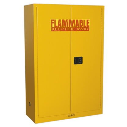 Sealey Flammables Storage Cabinet 1095 x 460 x 1655mm (5054511169904) FSC10