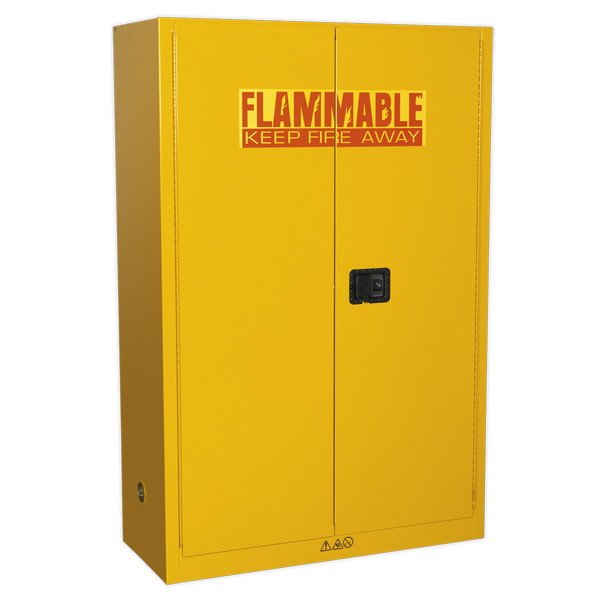 Sealey Flammables Storage Cabinet 1095 x 460 x 1655mm (5054511169904) FSC10