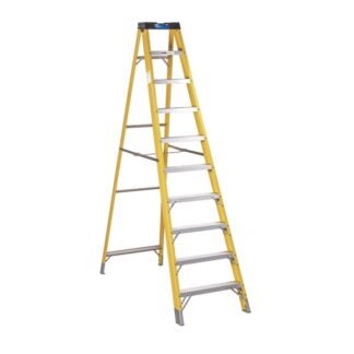Sealey Fibreglass Step Ladder 9- Tread - EN 131 (5051747624528) FSL10