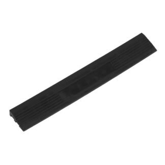 Sealey Polypropylene Floor Tile Edge 400 x 60mm, Black Male - Pack of 6 (5054511685947) FT3EBM