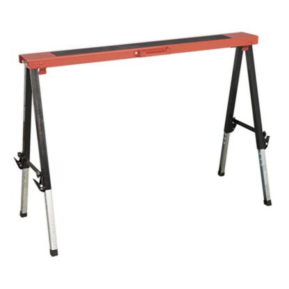 Sealey Fold Down Trestle with Adjustable Legs 150kg Capacity (5024209846738) FTAL1