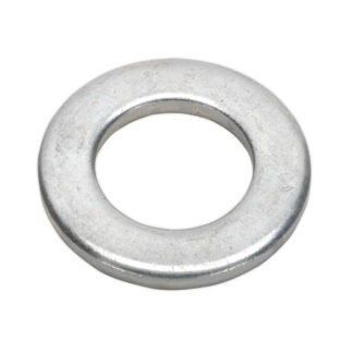 Sealey Zinc Plated Form A Flat Washer M16 x 30mm, DIN 125 - Pack of 50 (5054511047578) FWA1630