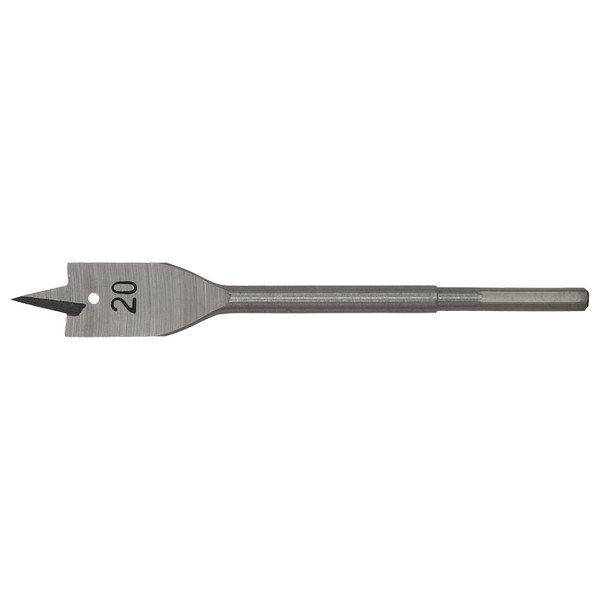 Sealey Worksafe® Flat Wood Drill Bit 20mm x 152mm (5055257200197) FWB20