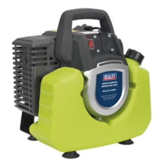 Sealey 1000W Inverter Generator 2- Stroke Engine 230V (5051747928732) G1000I