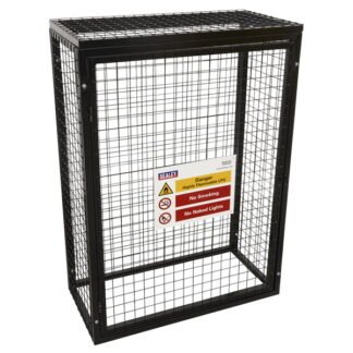 Sealey Gas Cylinder Safety Cage - 2 x 47kg (5054511969252) GCSC247