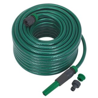 Sealey Water Hose 30m with Fittings (5024209844482) GH30R