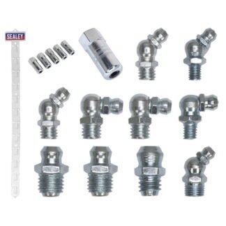 Sealey Clip Strip Deal - Grease Nipples & Connectors (5054630310317) GNCSET