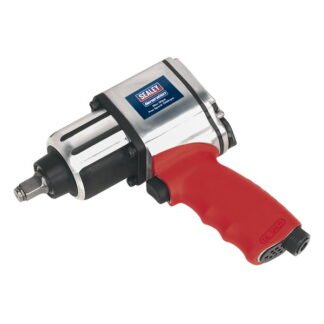 Sealey Generation Twin Hammer Air Impact Wrench 1/2IN Sq Drive (5024209731126) GSA02