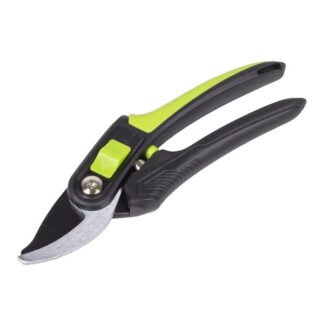 Sealey Bypass Secateurs with Soft Grip Handle, 3- Stage Safety Lock & Carbon Steel Blade, 220mm (5054630569920) GTSG004