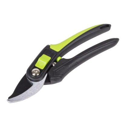 Sealey Bypass Secateurs with Soft Grip Handle, 3- Stage Safety Lock & Carbon Steel Blade, 220mm (5054630569920) GTSG004