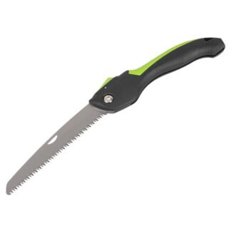 Sealey Folding Pruning Saw with Soft Grip Handle, 2 Cutting Positions & Carbon Steel Blade, 233mm (5054630570001) GTSG006