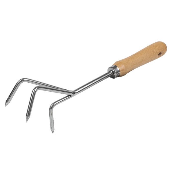 Sealey Premier Cultivator with Short Ash Handle & Stainless Steel Tines (5054630569197) GTWH005