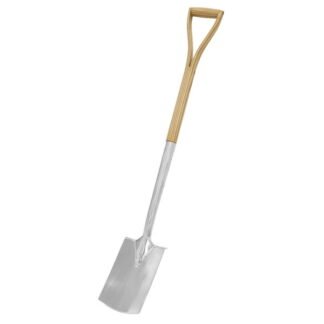 Sealey Premier Border Spade with Ash Y Handle & Stainless Steel Blade (5054630569449) GTWH017