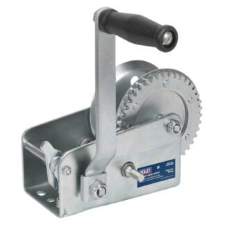 Sealey Geared Hand Winch 900kg Capacity (5051747772083) GWE2000M