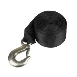 Sealey Trailer Winch Strap with Forged Hook 50mm x 10m 1350kg Breaking Strength (5054511777581) GWES20