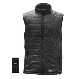 Sealey 5V Heated Puffy Gilet with Power Bank 10Ah - 44 to 52 Chest (5054630212024) HG01KIT