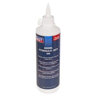 Sealey Hydraulic Jack Oil 500ml (5024209652117) HJO500MLS