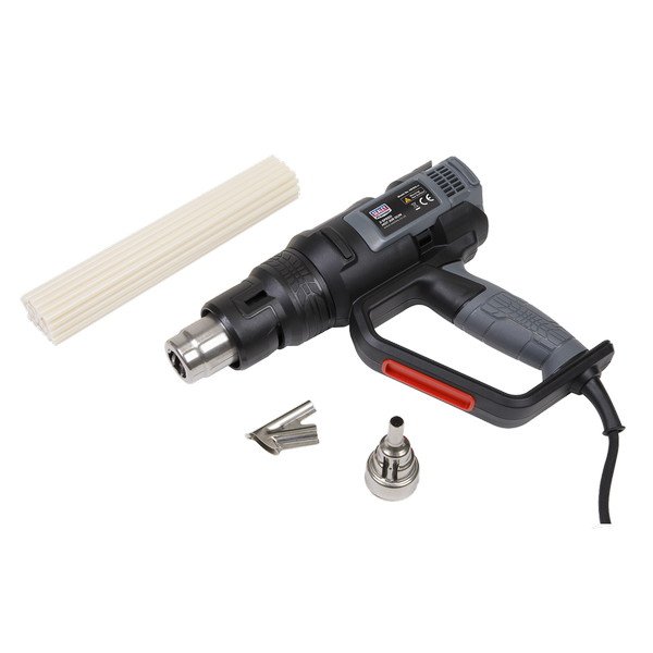 Sealey Premier Plastic Welding Kit including HS102 Heat Gun (5054511662672) HS102K