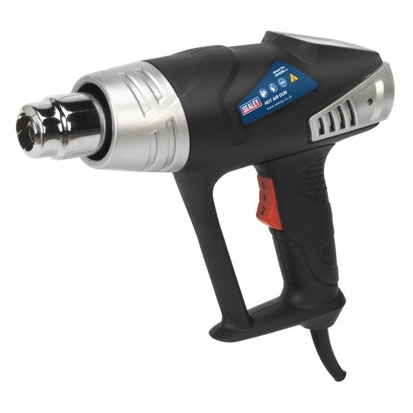 Sealey 2000W Heat Gun Kit 350°C/600°C (5024209546195) HS103K