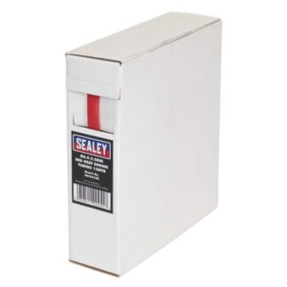 Sealey Heat Shrink Tubing 6.4- 3.2mm 12m - Red (5054511004557) HST6412R