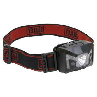 Sealey Head Torch with Auto- Sensor 3W SMD & 2 Red LED (5054630131981) HT03LED