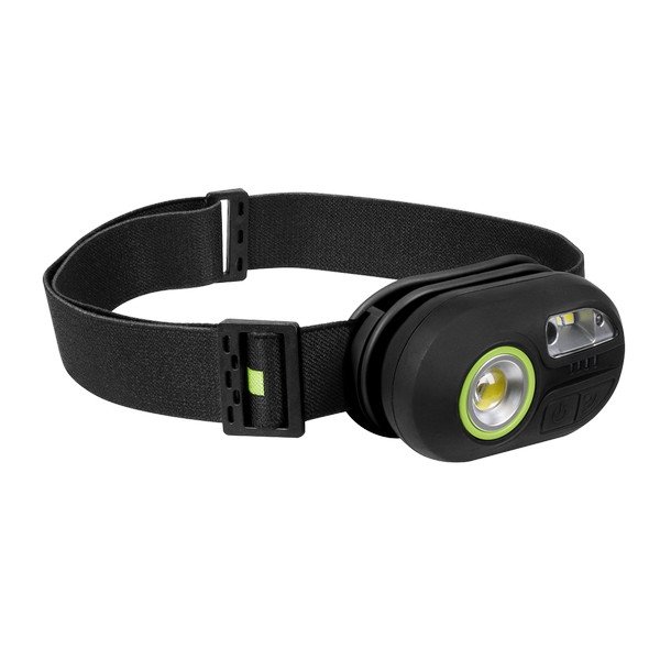 Sealey Rechargeable Headlight with Auto- Sensor 3W COB & 1W SMD LED (5054630163128) HT300R