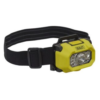 Sealey Intrinsically Safe Head Torch 1.8W SMD LED ATEX/IECEx Approved (5054511698718) HT452IS