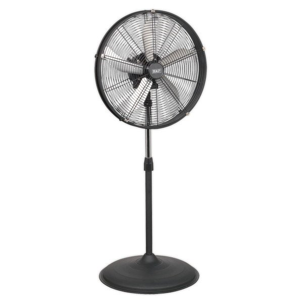Sealey Industrial High Velocity Oscillating Pedestal Fan 20IN 230V (5051747967694) HVF20PO
