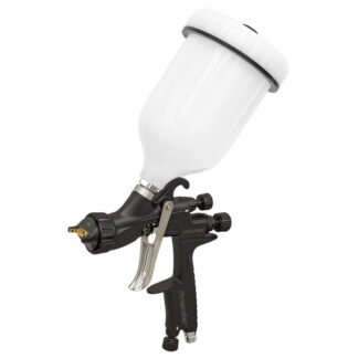 Sealey Premier Professional HVLP Gravity Feed Spray Gun 1.3mm Set- Up (5054630260322) HVLP05