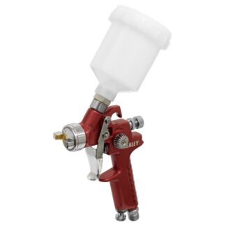 Sealey Workshop Series HVLP Gravity Feed Touch- Up Spray Gun 0.8mm Set- Up (5024209930031) HVLP731